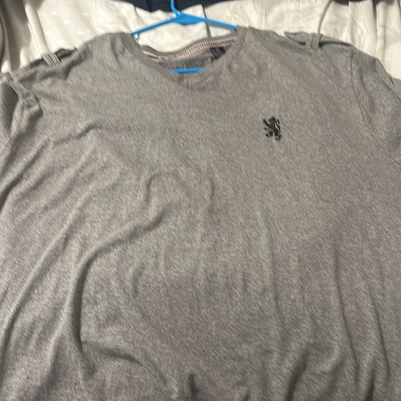 Lions crest by English laundry grey casual tee 2x - Picture 3 of 4